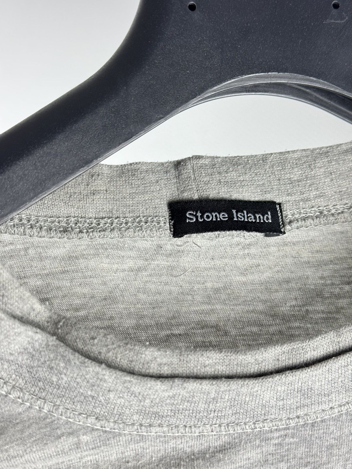 Stone Island Vintage 00s Stone Island Denims T-Shirt Gray Size US M / EU 48-50 / 2 - 4 Thumbnail