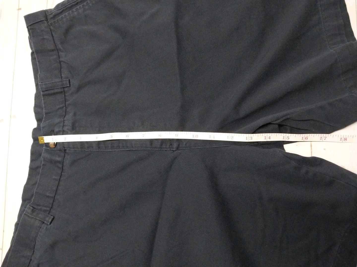 Puritan PURITAN Chino Shorts Mens 38 Navy Blue Flat Front Size US 38 / EU 54 - 6 Thumbnail