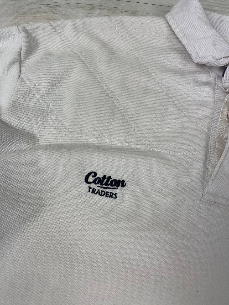 Cotton Traders Vintage Cotton Traders England Rugby Polo Shirt Long Sleeve Size US XL / EU 56 / 4 - 6 Thumbnail