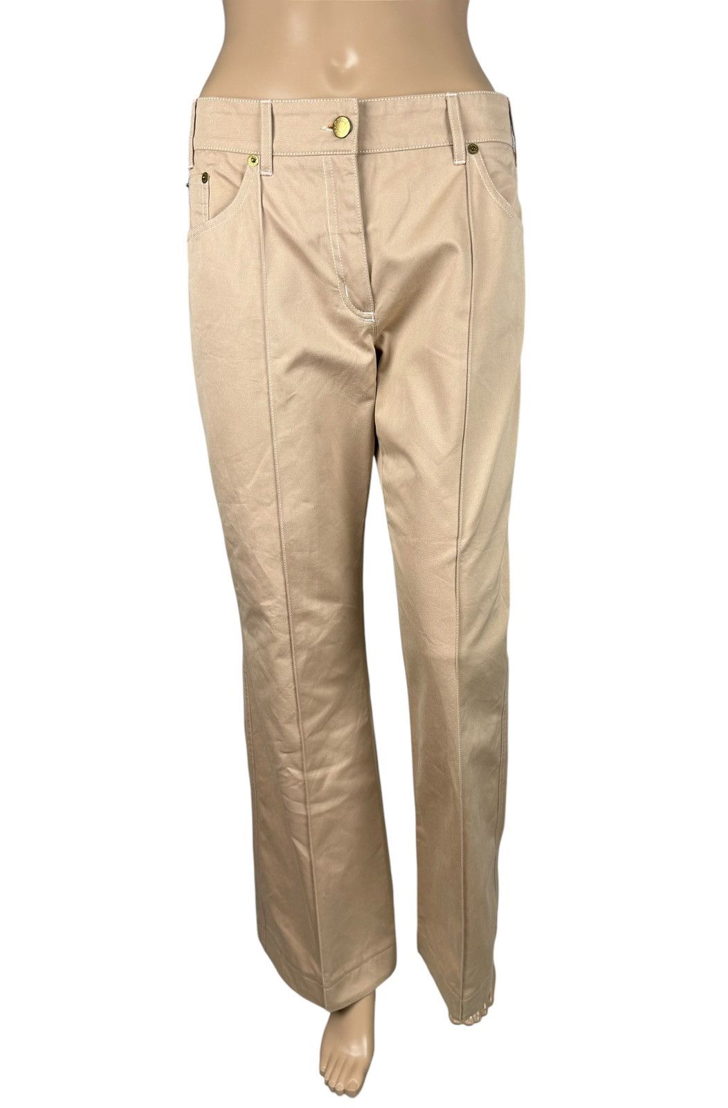 Chloe Chloe Biche Flared Pants Cotton Vintage size 40 Size 28" / US 6 / IT 42 - 2 Thumbnail