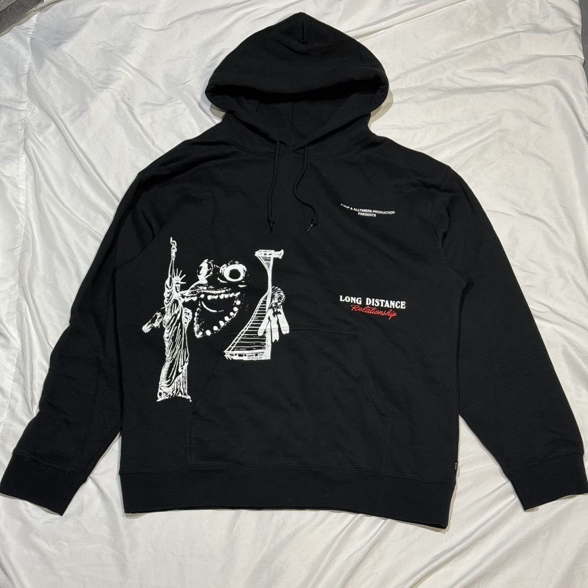 Alltimers × Huf × Vintage Alltimers x Huf Long Distance Relationship Hood Size US XL / EU 56 / 4 - 1 Thumbnail