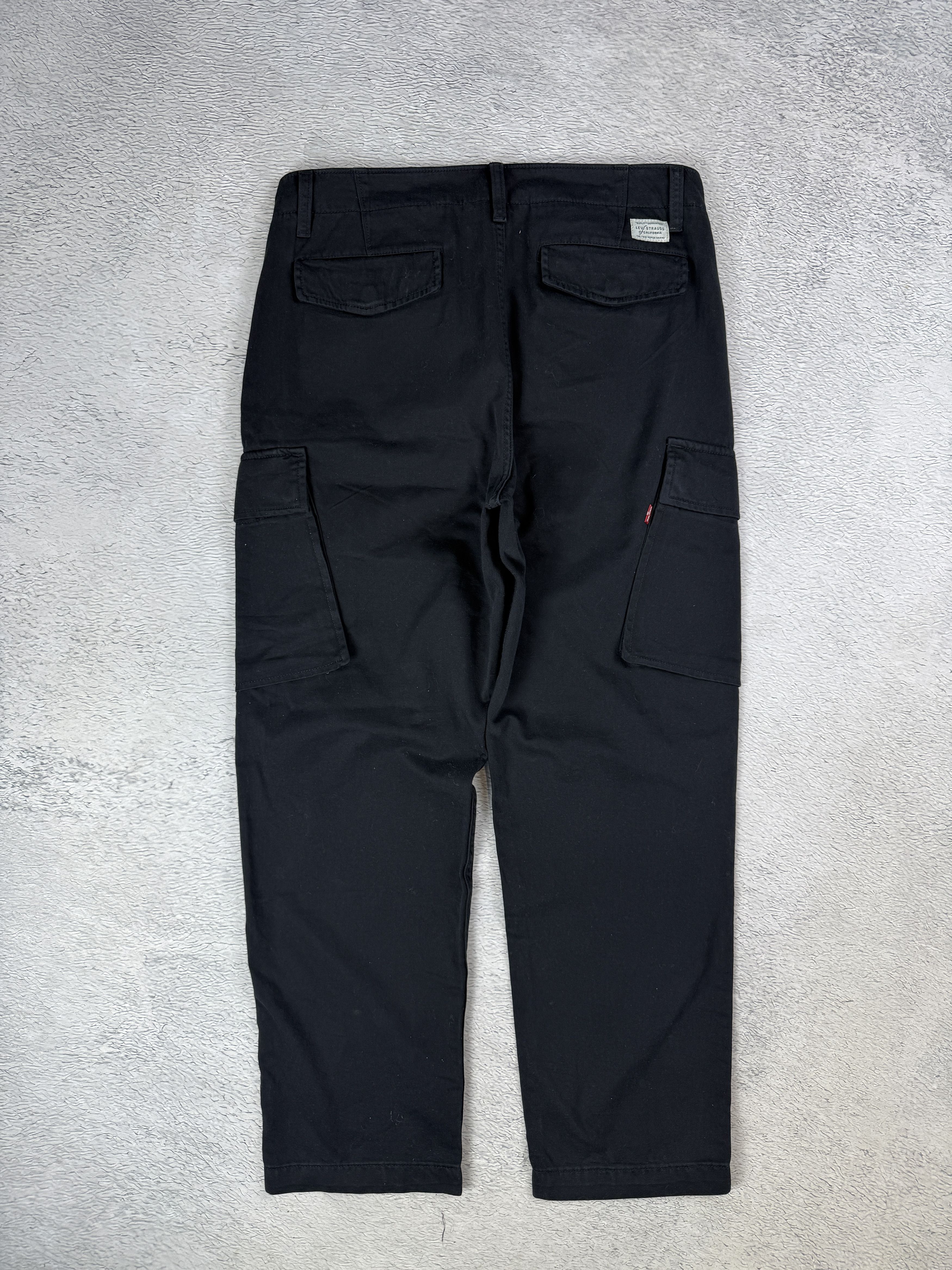 Levi's Levi's XX Cargo Pants Chino Black Taper Straight Multipocekt Size US 32 / EU 48 - 7 Thumbnail