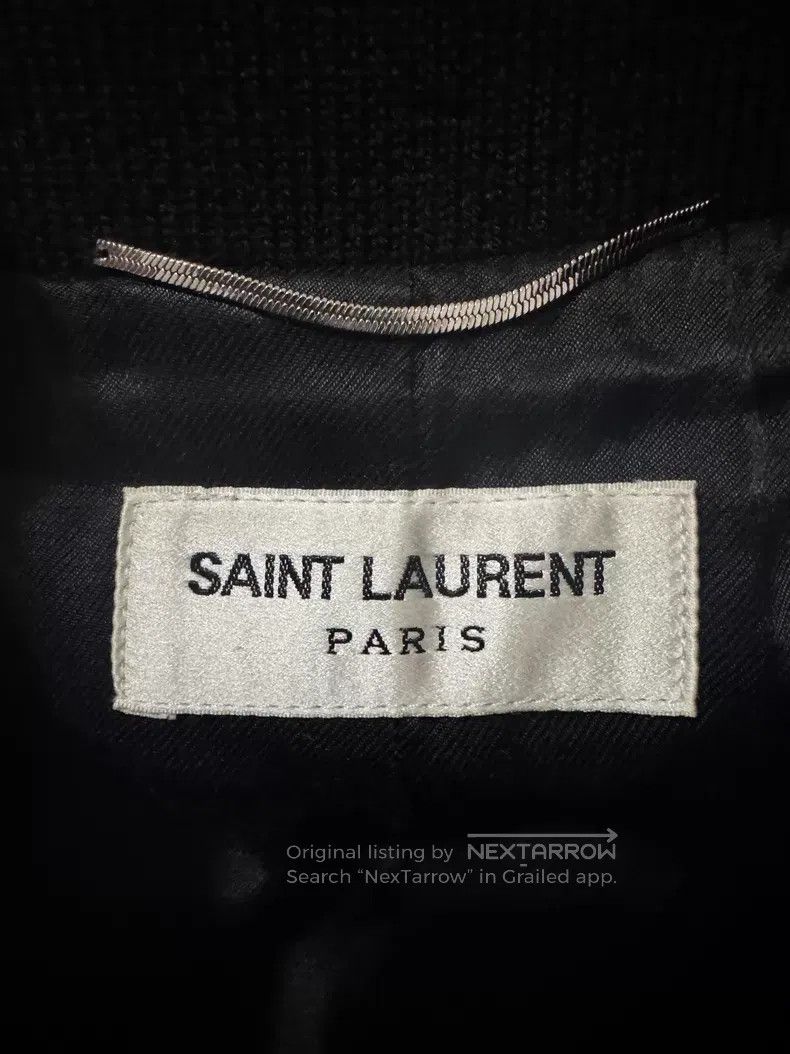 Saint Laurent Paris Saint Laurent Paris Patchwork Black Samurai Baseball Jacke Size US S / EU 44-46 / 1 - 6 Thumbnail