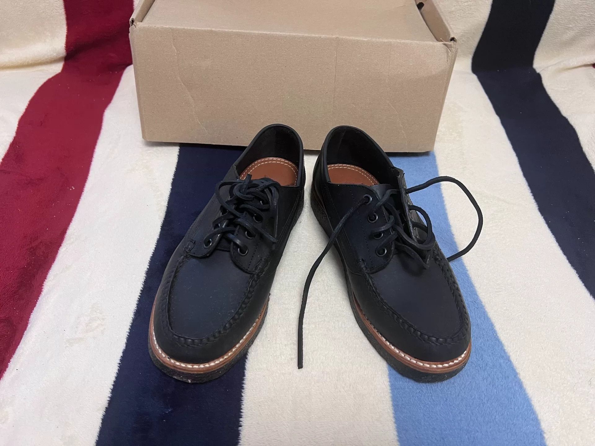Yuketen Yuketen Black Boat Shoes Size US 7 / EU 40 - 1 Thumbnail