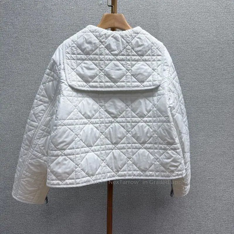 Dior Dior Women's Winter White Quilted Jacket . Size S / US 4 / IT 40 - 2 Thumbnail