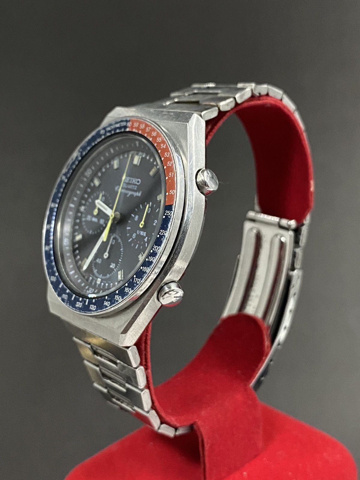 Seiko × Vintage Vintage SEIKO Pepsi 7A28-703A Chronograph Quartz Men’s Watch Size ONE SIZE - 5 Thumbnail