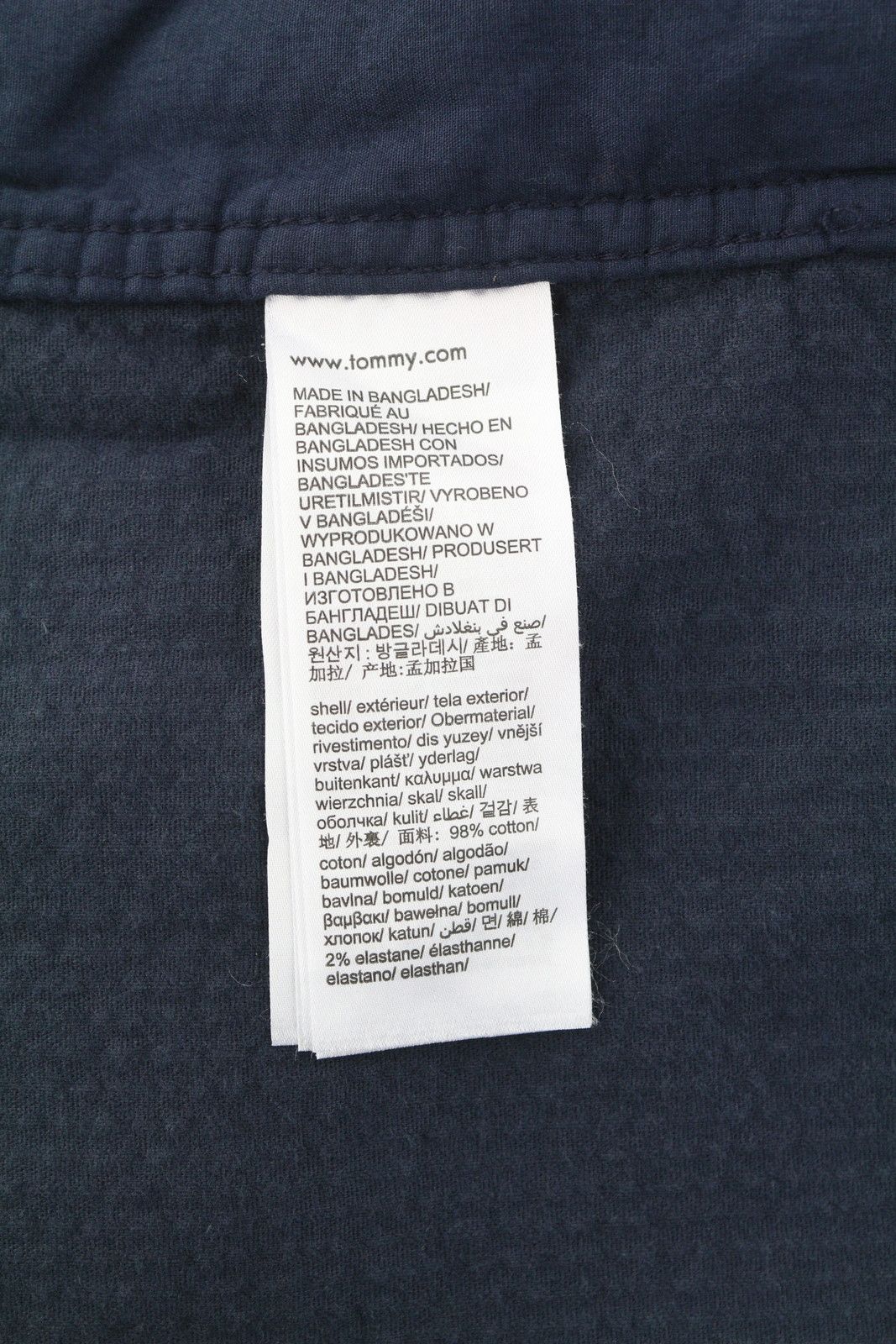 Tommy Hilfiger CORDUROY SOLID OVERSHIRT M Blue Button-Up Jacket 85624 Size US M / EU 48-50 / 2 - 7 Thumbnail