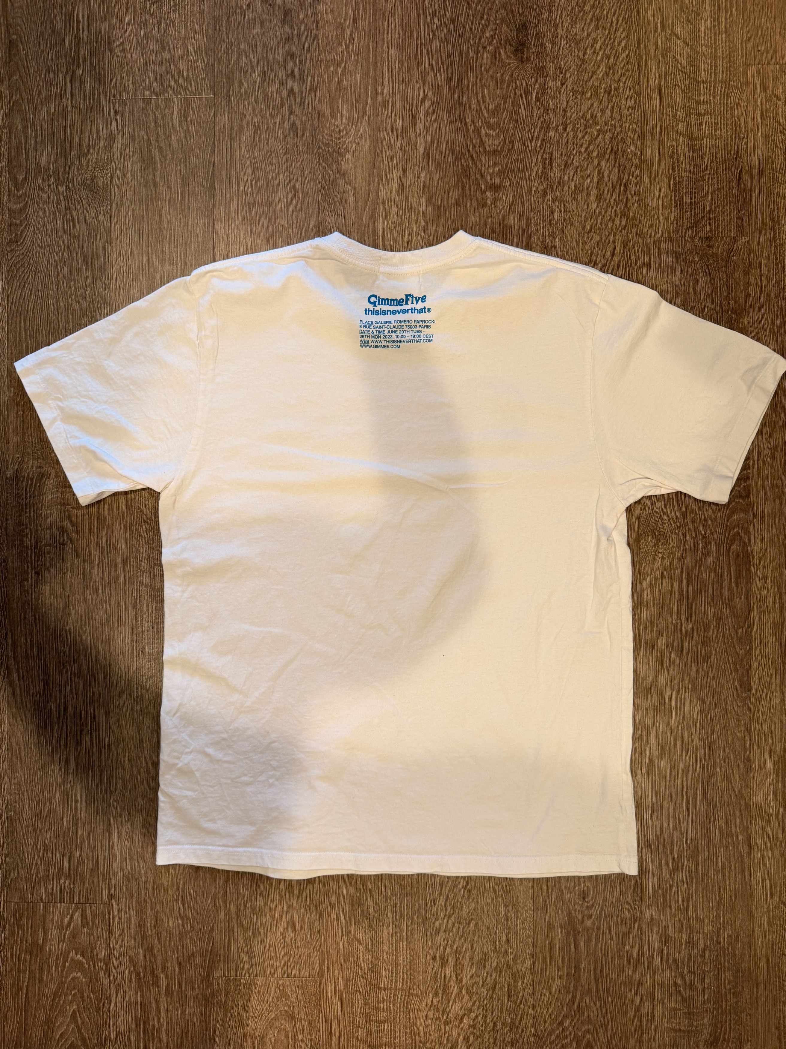 thisisneverthat Thisisneverthat Gimme Five t-shirt Size US L / EU 52-54 / 3 - 4 Thumbnail