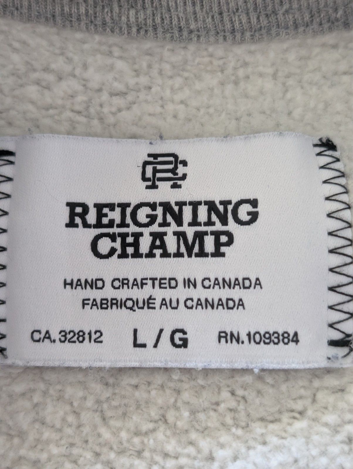 Reigning Champ Reigning Champ Crewneck Size US L / EU 52-54 / 3 - 4 Thumbnail