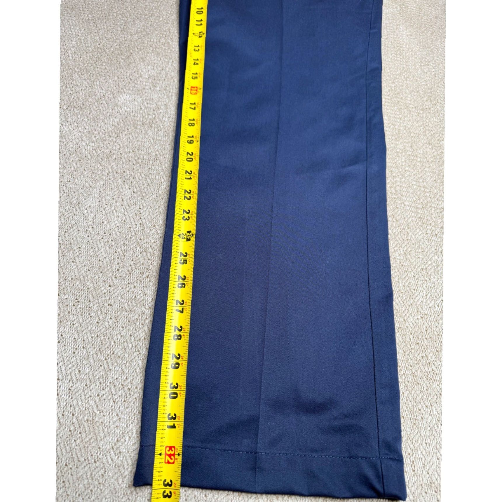 Orvis VINTAGE Orvis Mens Blue Pleated Dress Pants Size 42 Cotton Blend Office Dress Pants Size US 42 / EU 58 - 7 Thumbnail