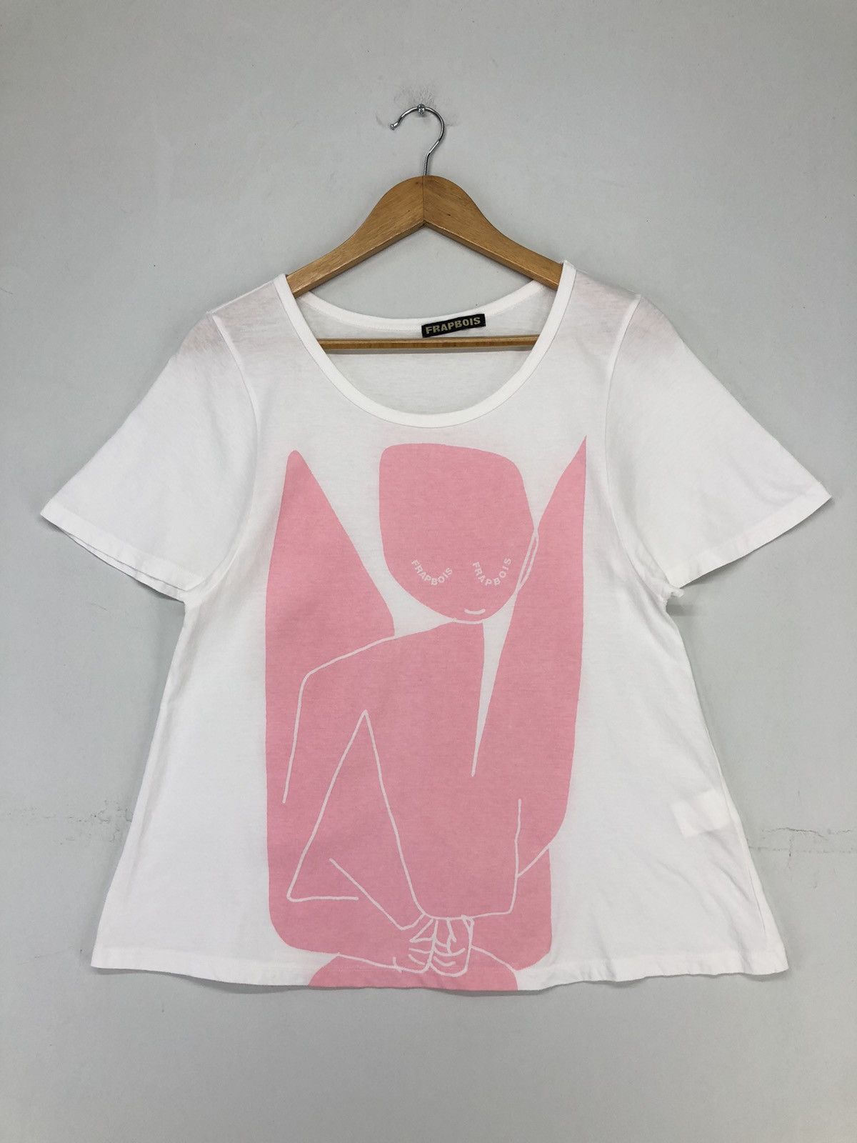 Frapbois Vintage Frapbois Mirror Print Tshirt Size ONE SIZE - 1 Thumbnail