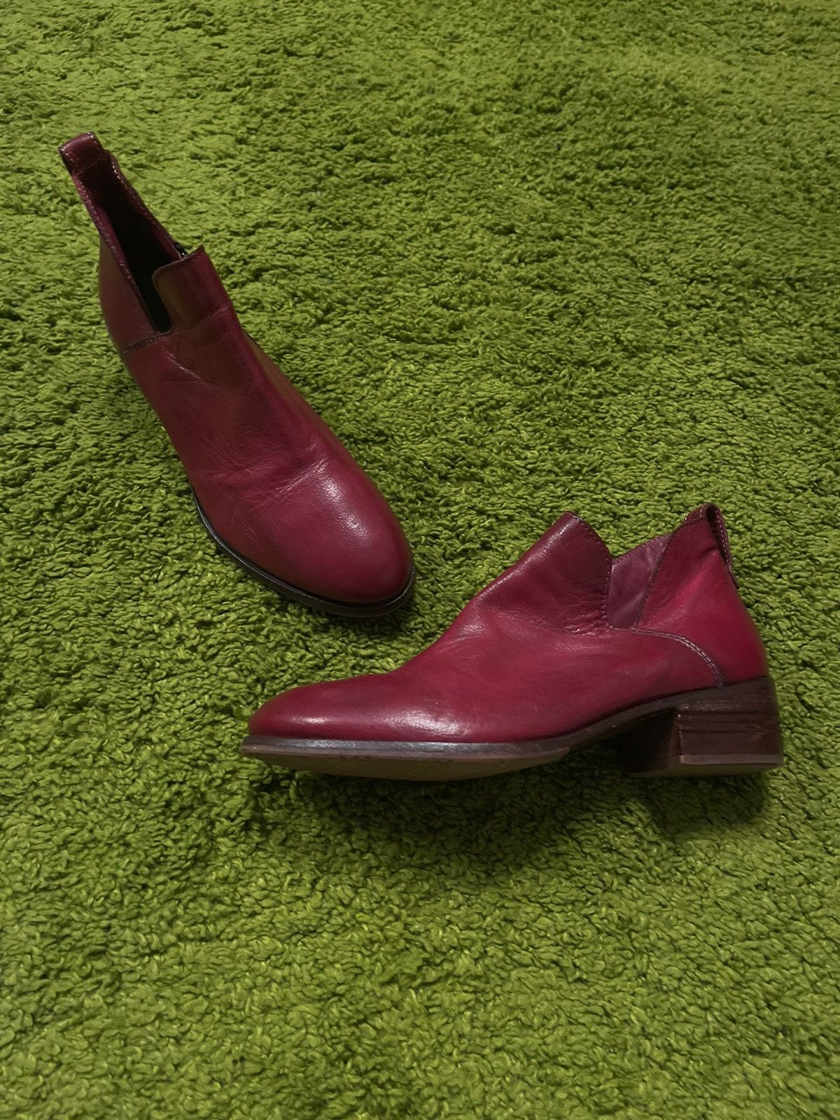 Designer × MoMA 🩸 MoMa avant Garde bloody red boots Size US 8 / IT 38 - 1 Thumbnail