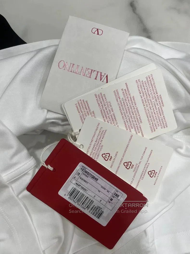 Valentino Valentino White butterfly T-shirt Size M / US 6-8 / IT 42-44 - 6 Thumbnail