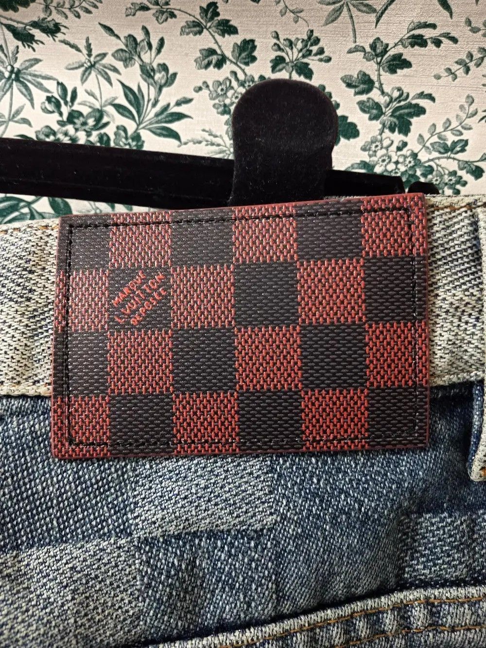 Louis Vuitton Damier Print Skate Denim Jeans Size US 38 / EU 54 - 5 Thumbnail