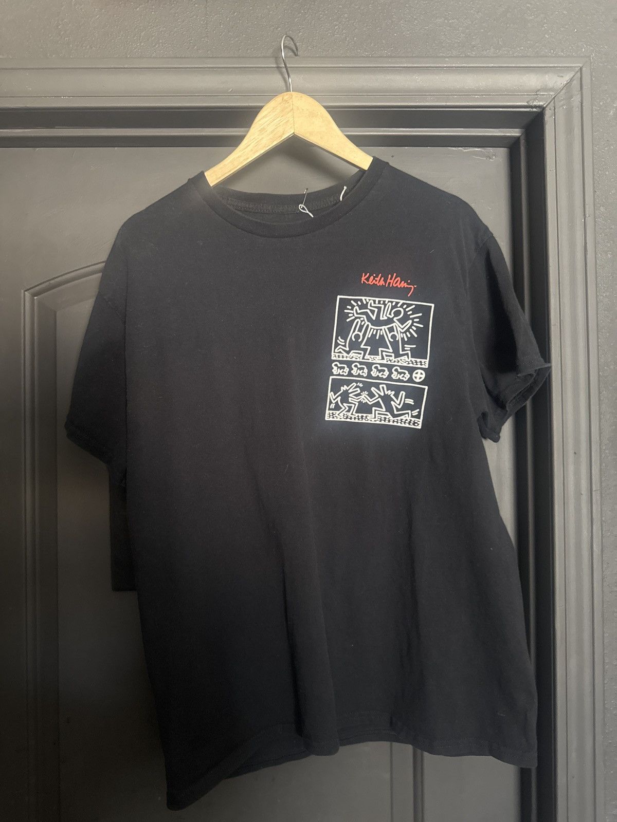 Keith Haring Keith Haring Black Heart Tee Size US L / EU 52-54 / 3 - 2 Thumbnail