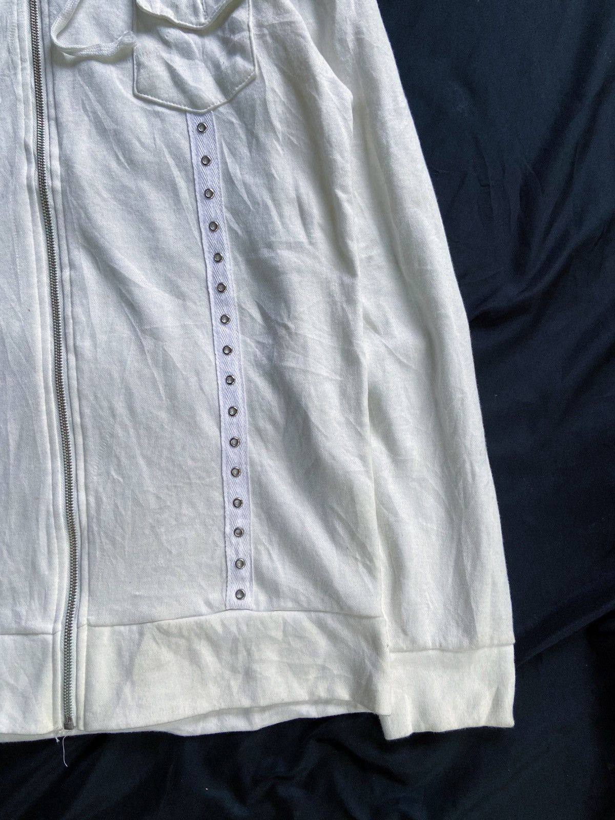 14th Addiction JAPANESE BONDAGE STYLE ZIP HOODIE Size US L / EU 52-54 / 3 - 4 Thumbnail