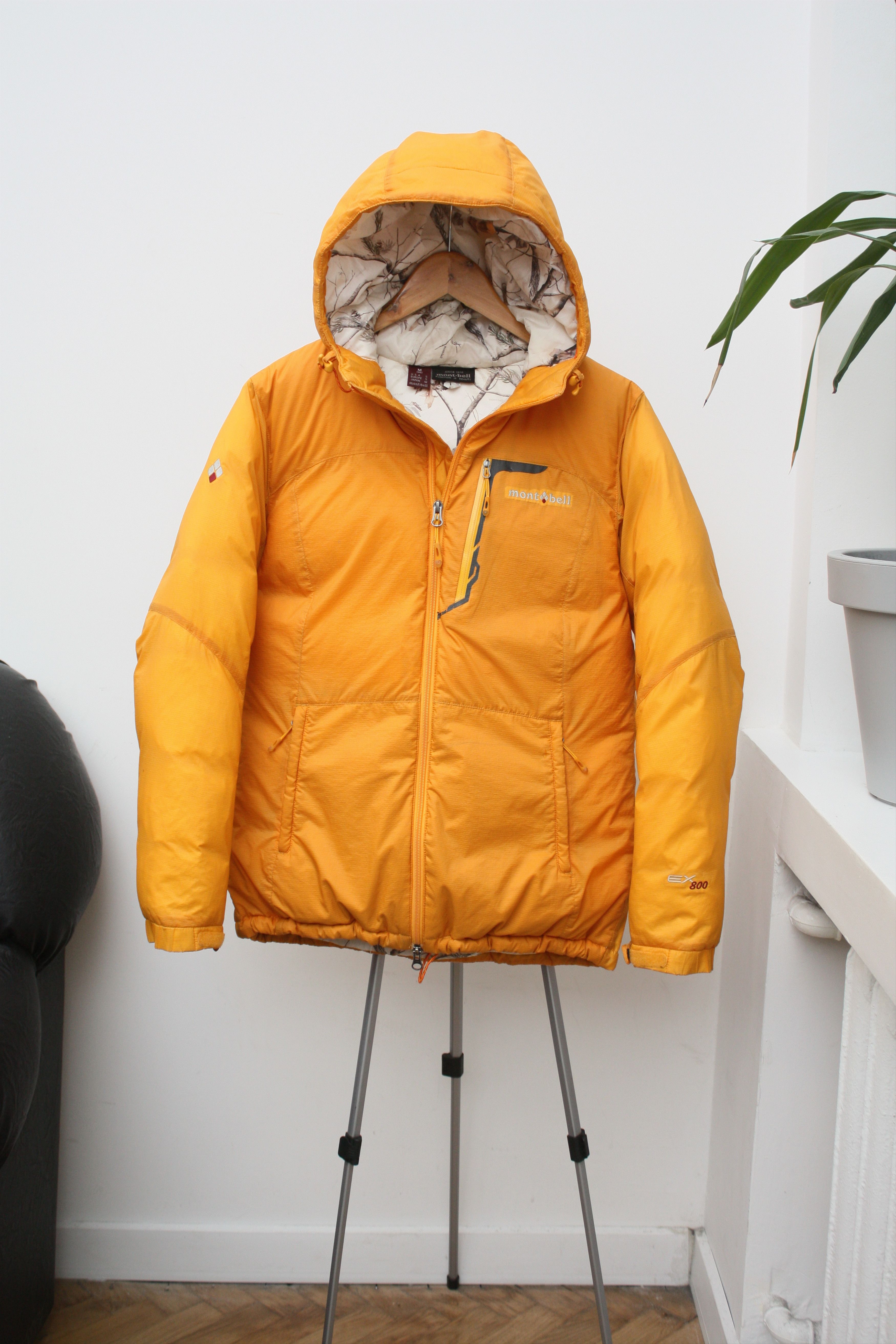 Montbell Montbell EX800 Yellow Puffer Down Jacket Small Size US S / EU 44-46 / 1 - 2 Thumbnail