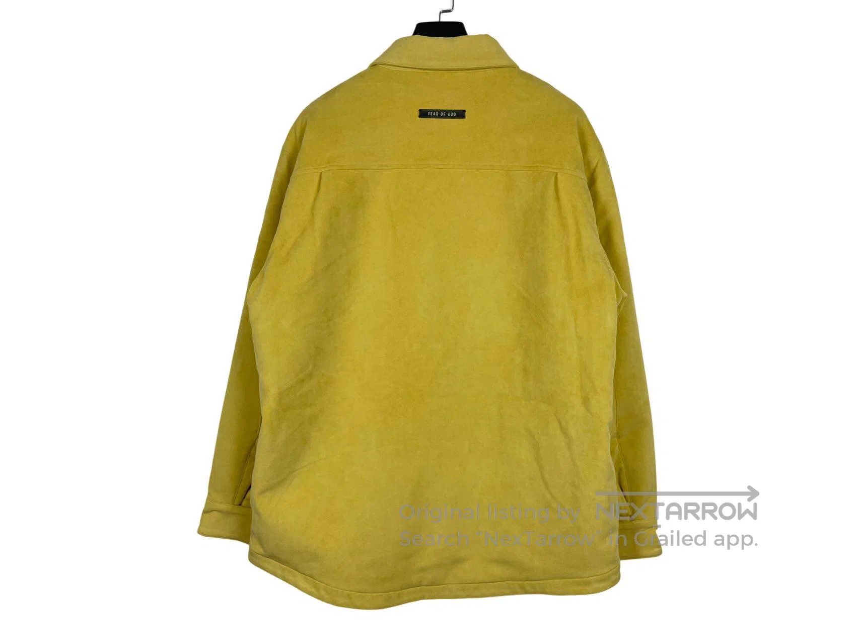 Fear of God FEAR OF GOD Lemon Yellow Suede Jacket Size US L / EU 52-54 / 3 - 2 Thumbnail