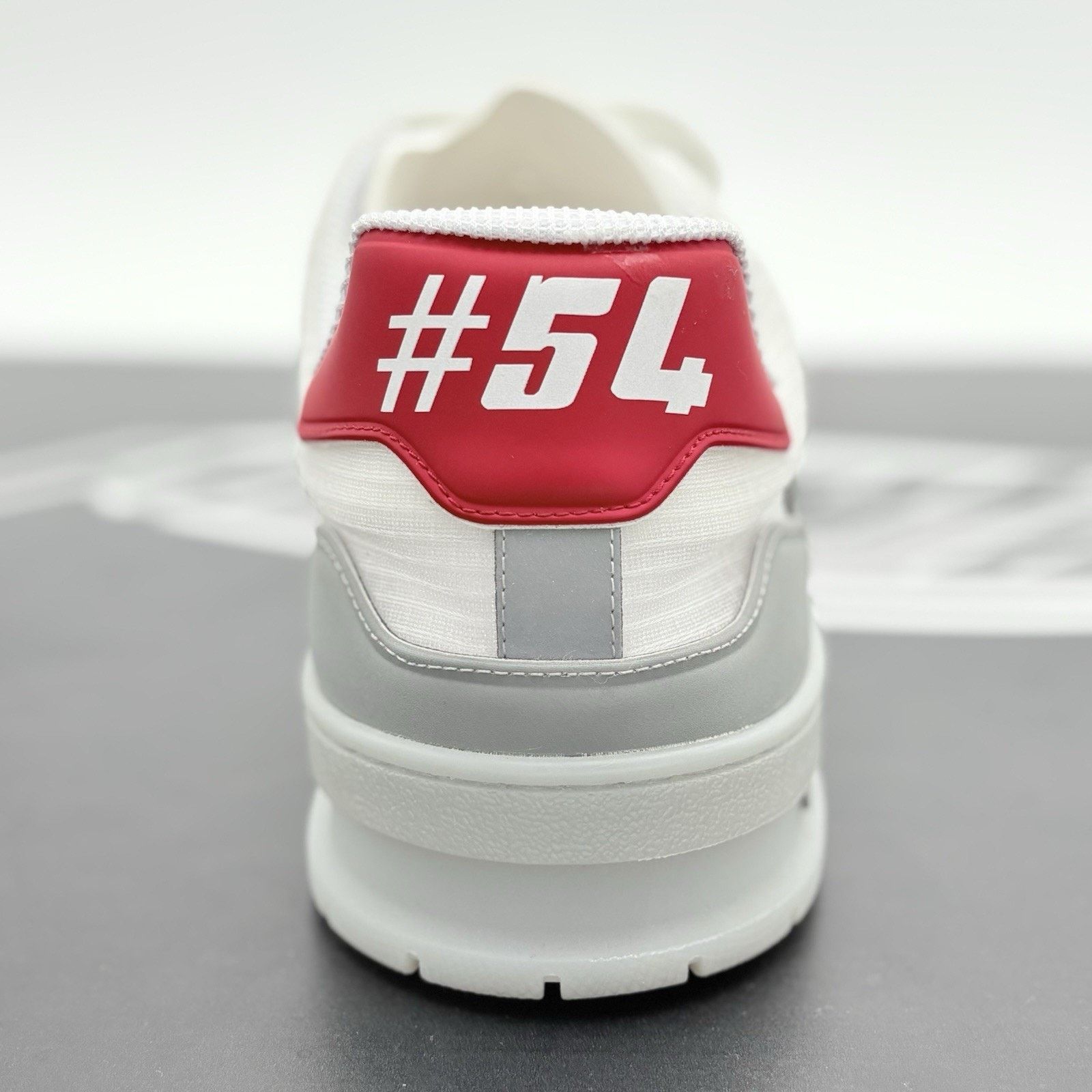 Louis Vuitton 13-13.5 Louis Vuitton Reflective Trainer ' Red ' | EXCELLENT Size US 13 / EU 46 - 3 Thumbnail