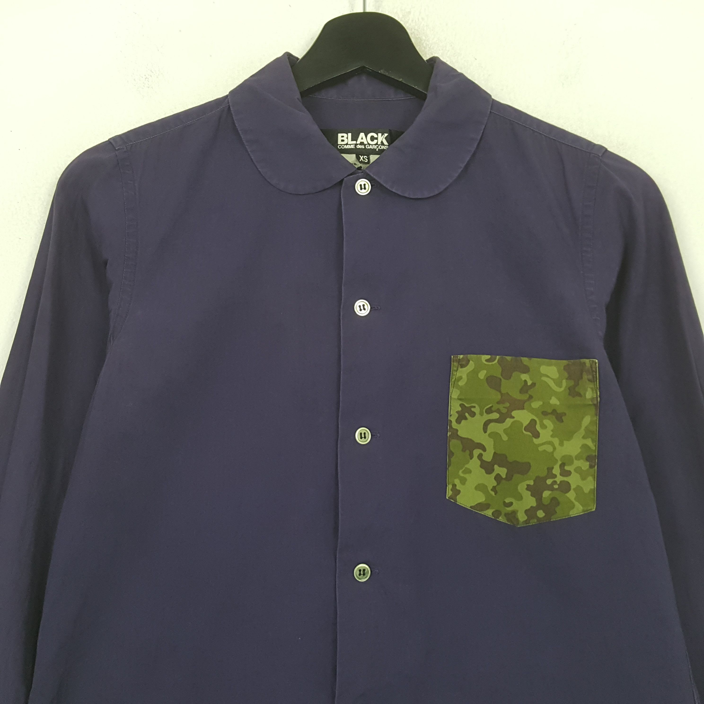 Comme des Garcons Black Comme Des Garcons Japanese Brand Shirt RR27 Size US XS / EU 42 / 0 - 2 Thumbnail