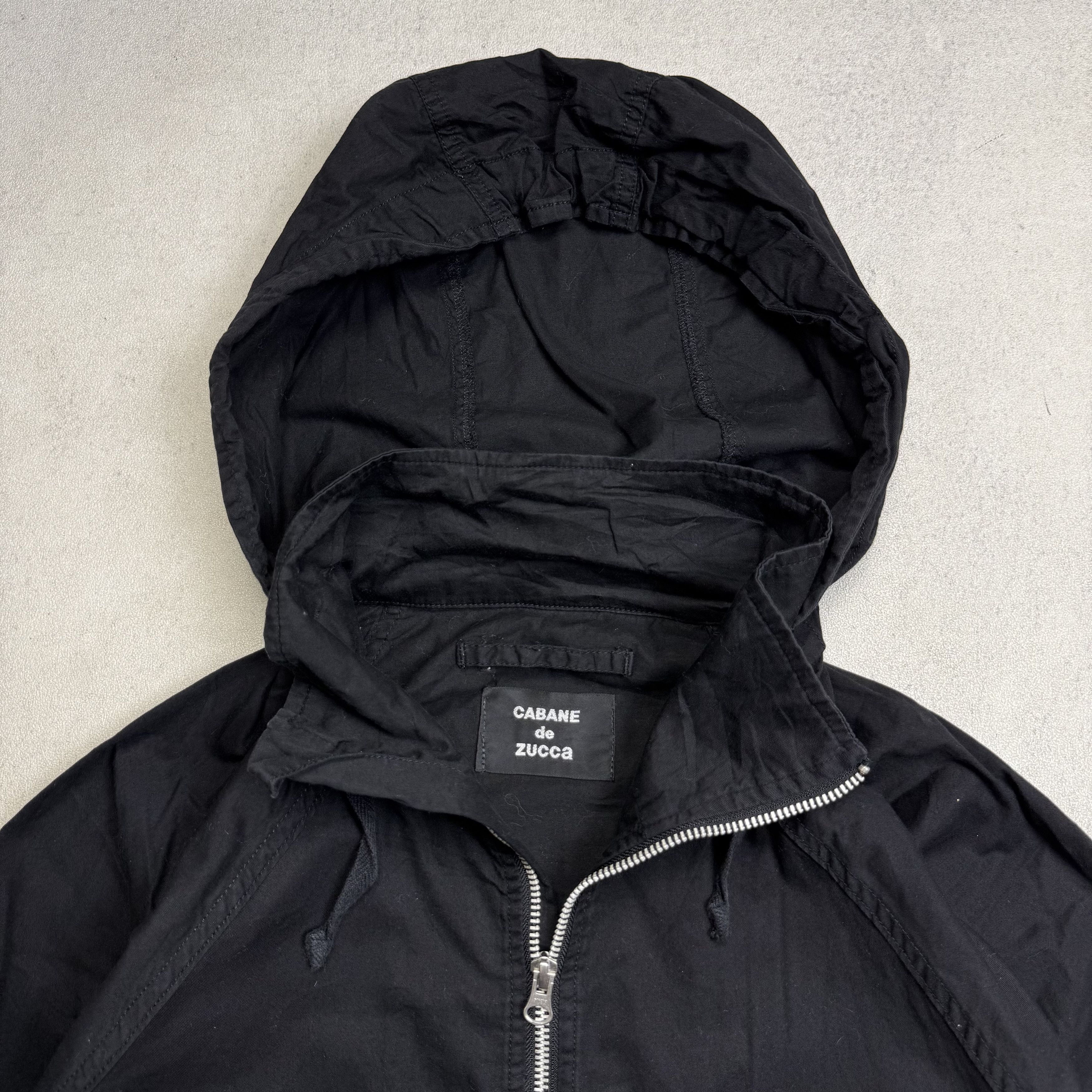 CABANE de ZUCCa Cabane De Zucca Black Zip Up Jacket Size US L / EU 52-54 / 3 - 5 Thumbnail