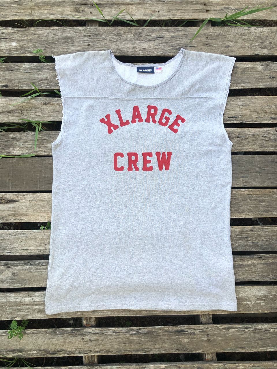 Vintage × Xlarge Vintage 90s X-Large Crew Cut Sleeve Sweatshirt Size US M / EU 48-50 / 2 - 1 Thumbnail
