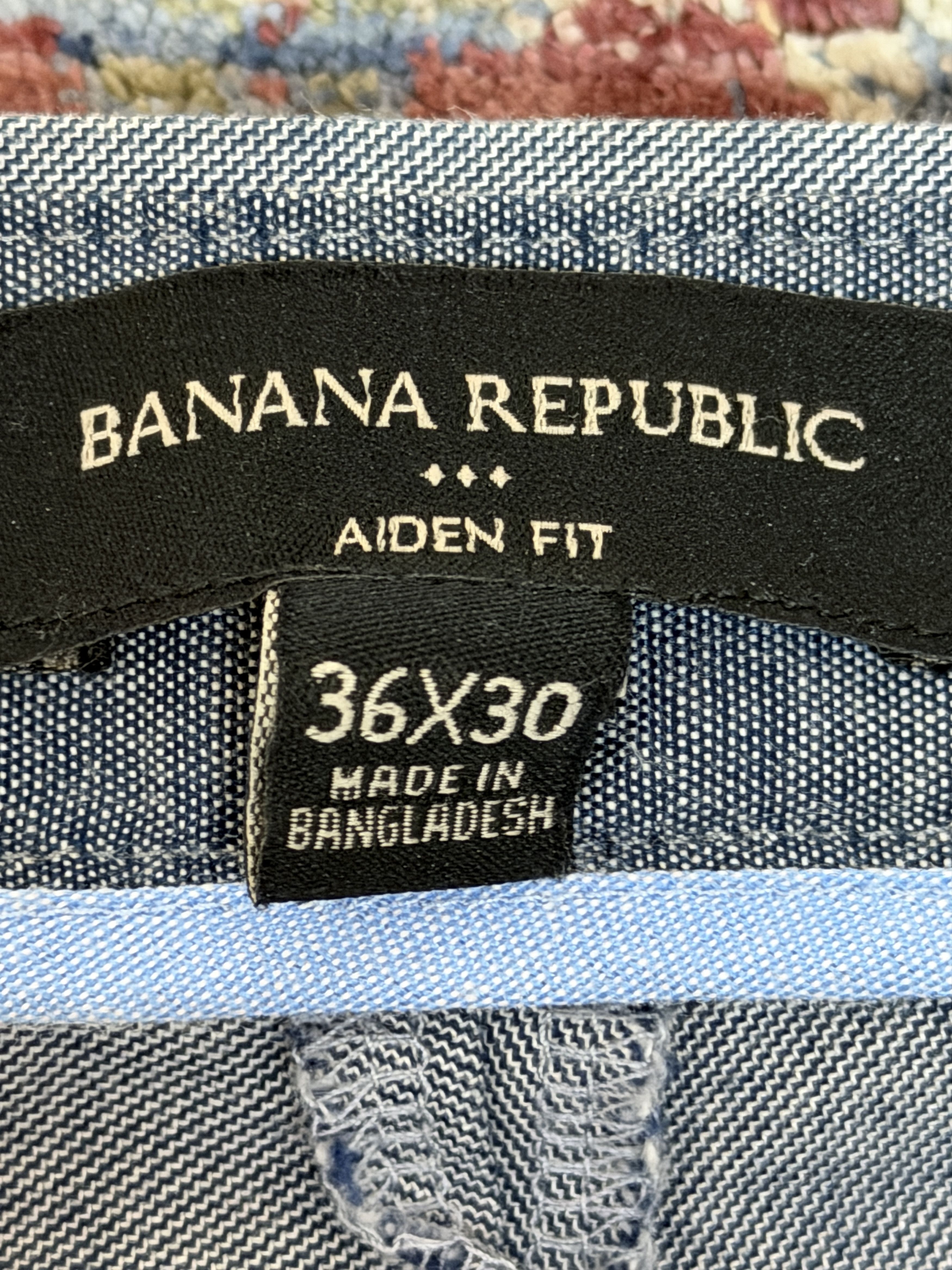 Banana Republic Banana Republic Men's Light Gray Aiden Fit Pants Size US 36 / EU 52 - 3 Thumbnail