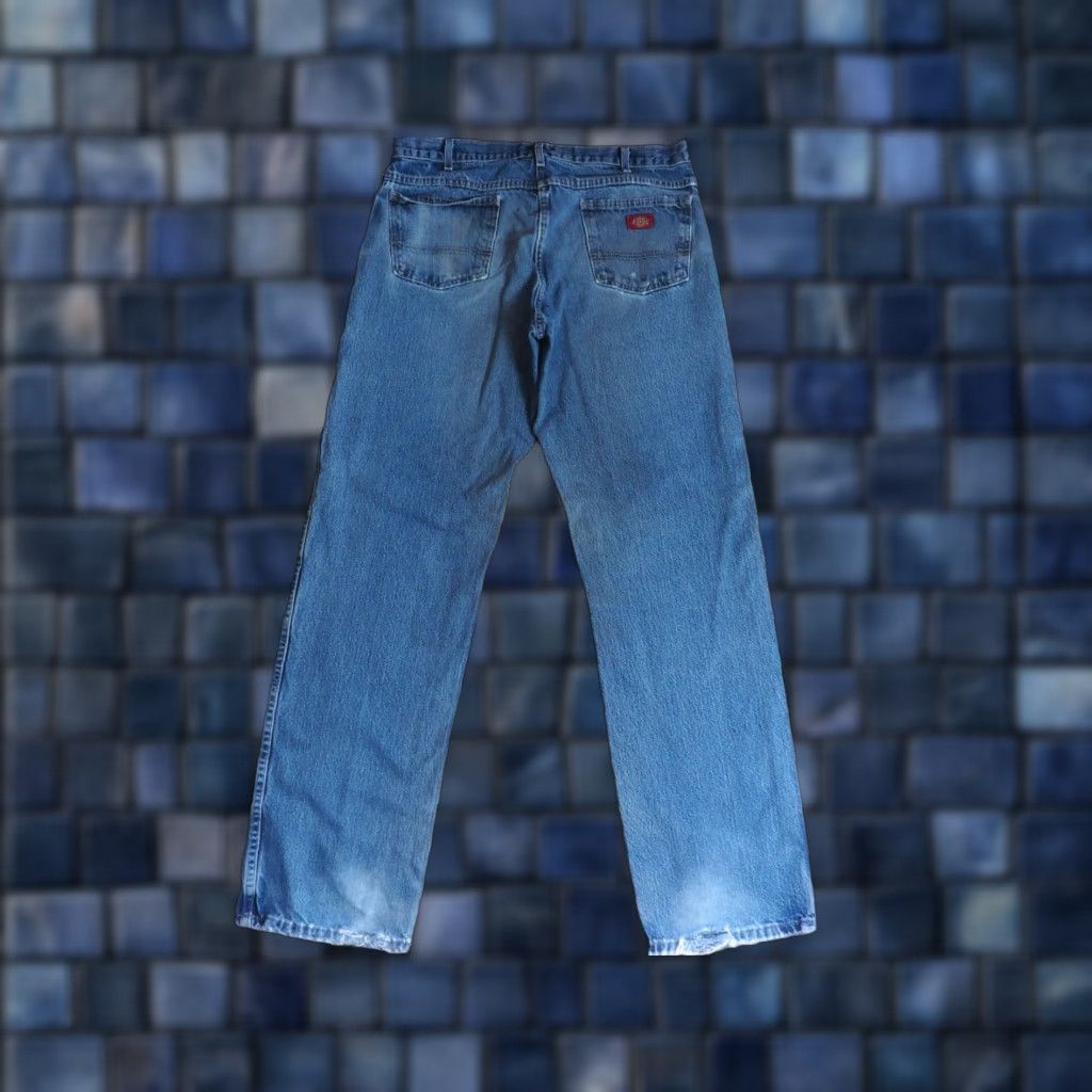 Dickies VTG Dickies Jeans 36x36 Blue Denim Mens Size US 36 / EU 52 - 1 Thumbnail