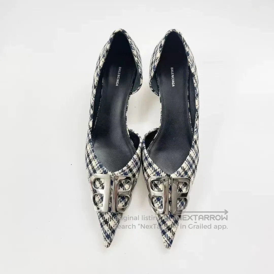 Balenciaga Balenciaga Plaid High Heels. Size US 6 / IT 36 - 4 Thumbnail