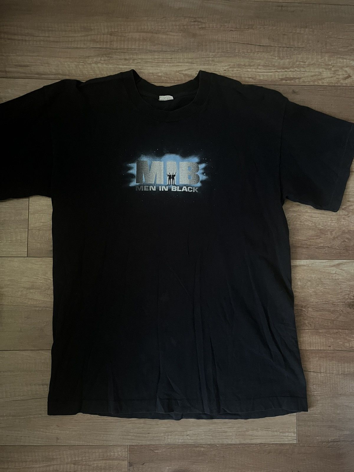 Vintage Vintage man in black t shirt Size US L / EU 52-54 / 3 - 2 Thumbnail