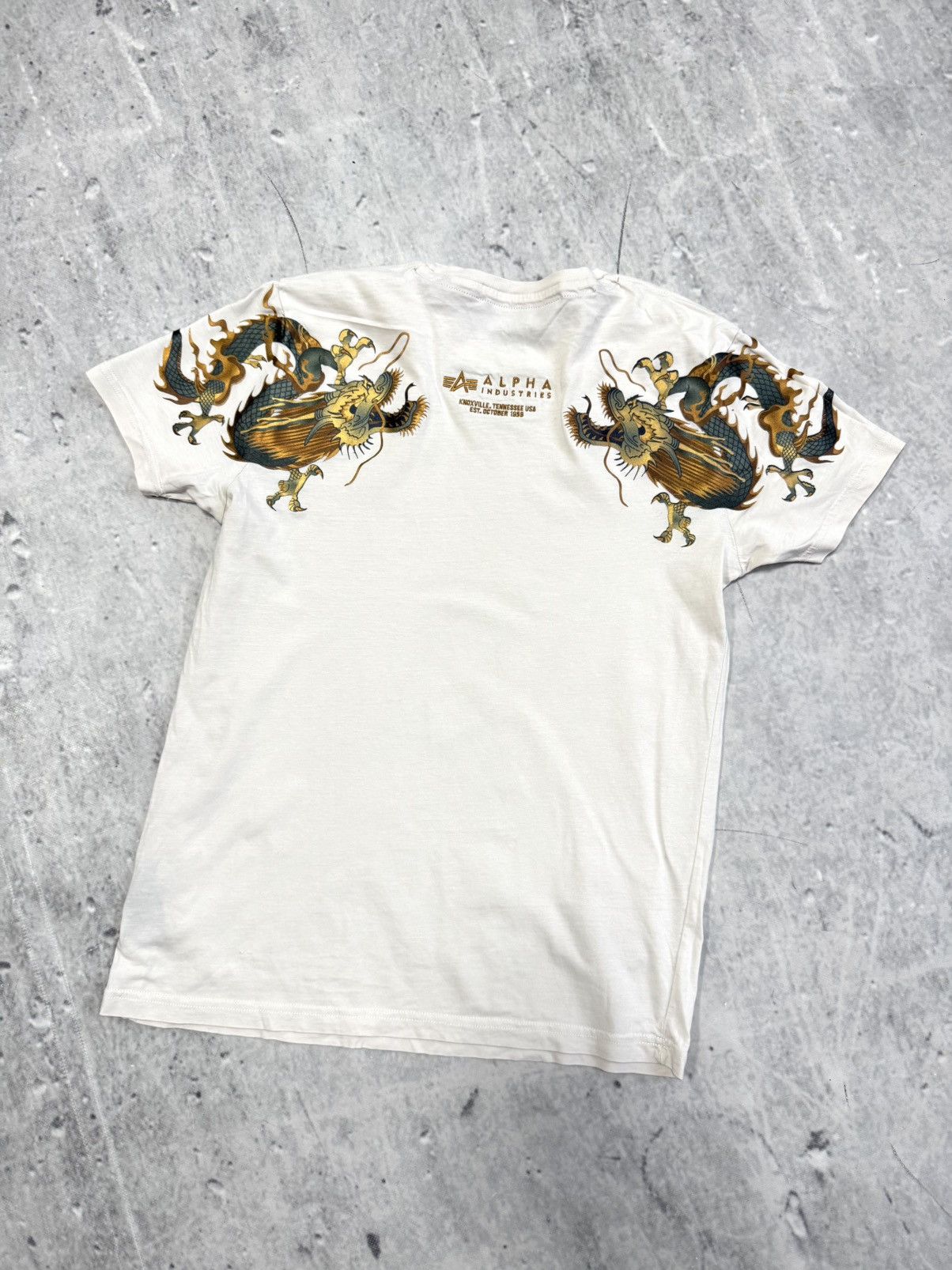 Alpha Industries Alpha industries awesome avant garde style tee Size US M / EU 48-50 / 2 - 1 Thumbnail