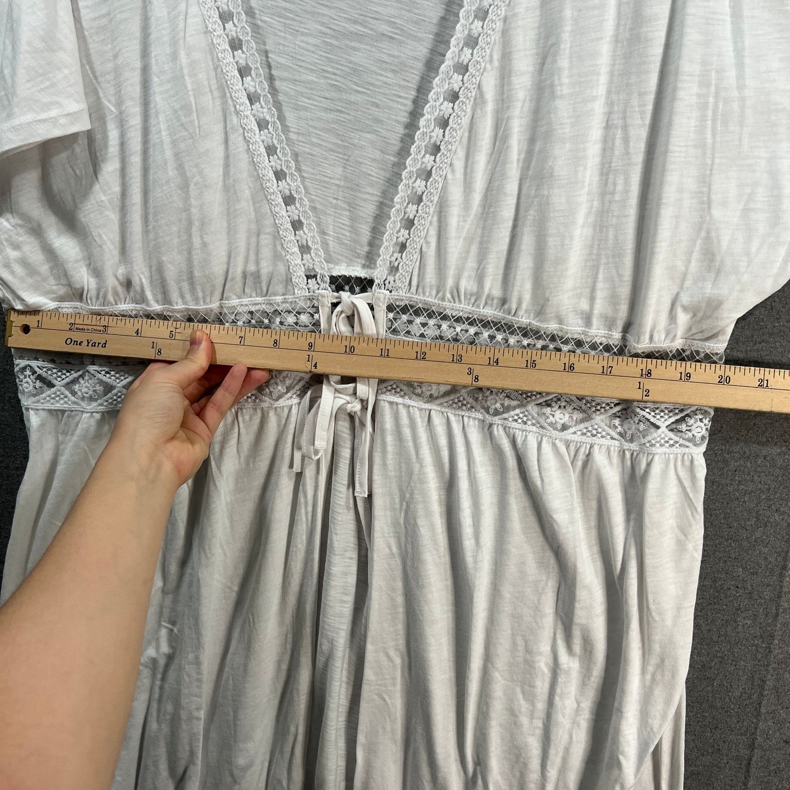 Other Belle Beach by Kim Gravel Regular Slub Knit Tie Front Cove Size M / US 6-8 / IT 42-44 - 9 Thumbnail