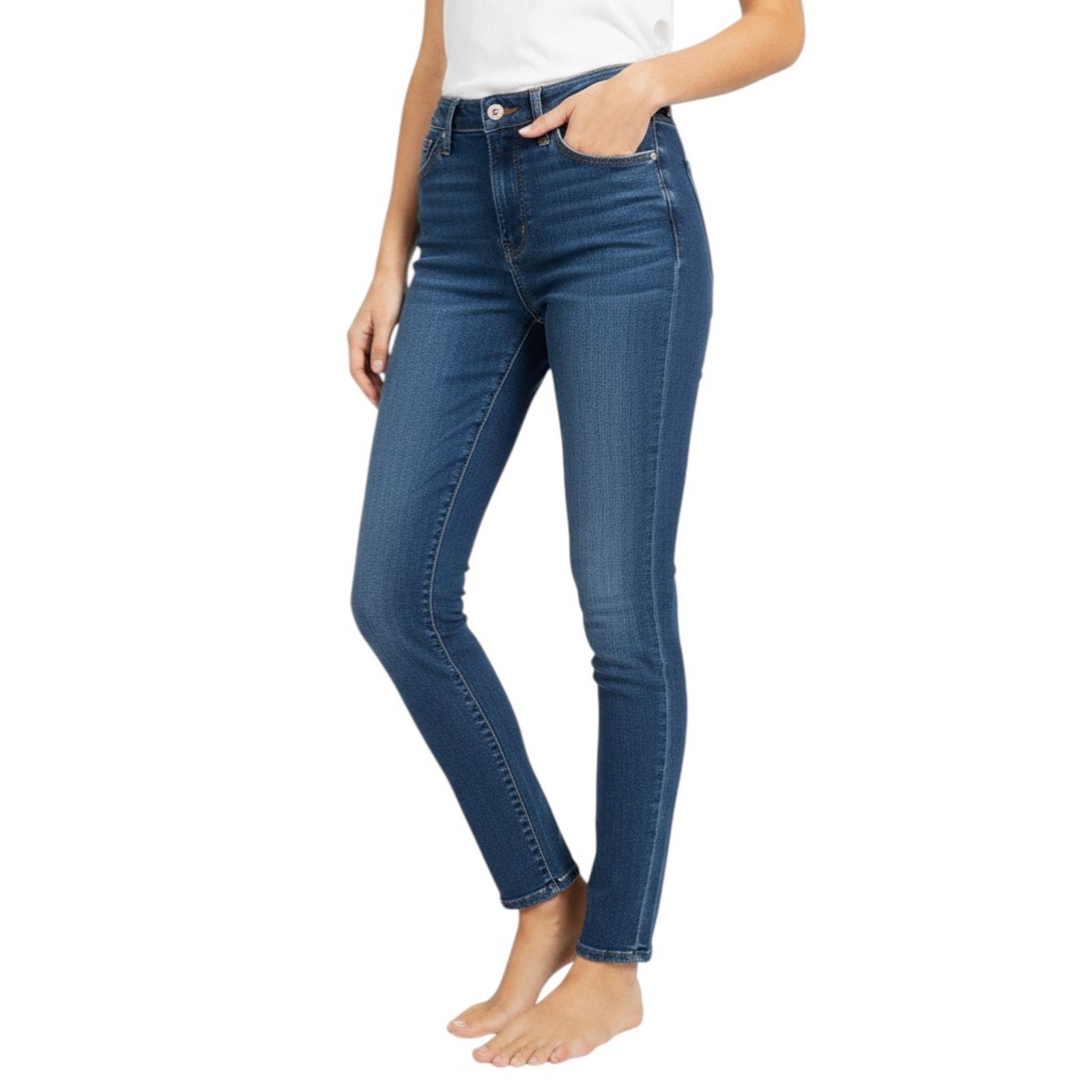 J.Crew J.Crew BlueToothpick Jeans, US25 + J.Crew Sandals US7.5 Size 25" / US 0 / IT 36 - 2 Thumbnail