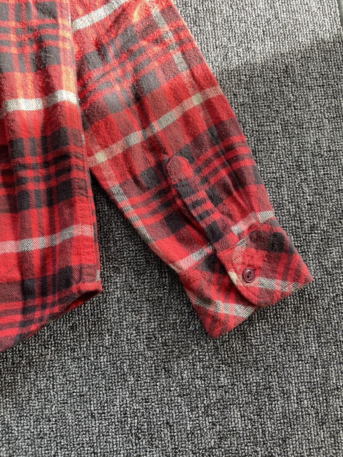 Beams Japan Beams Heart Checked Plaid Flannel Shirt Size US M / EU 48-50 / 2 - 11 Thumbnail