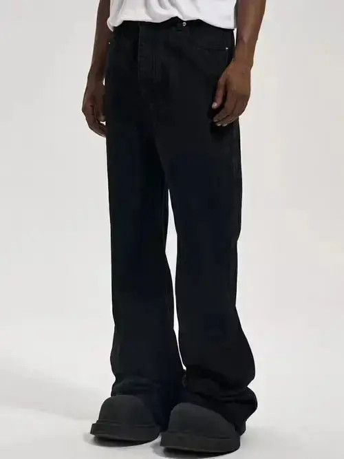 Other Black yuppie cleanfit flared jeans Size US 34 / EU 50 - 4 Thumbnail