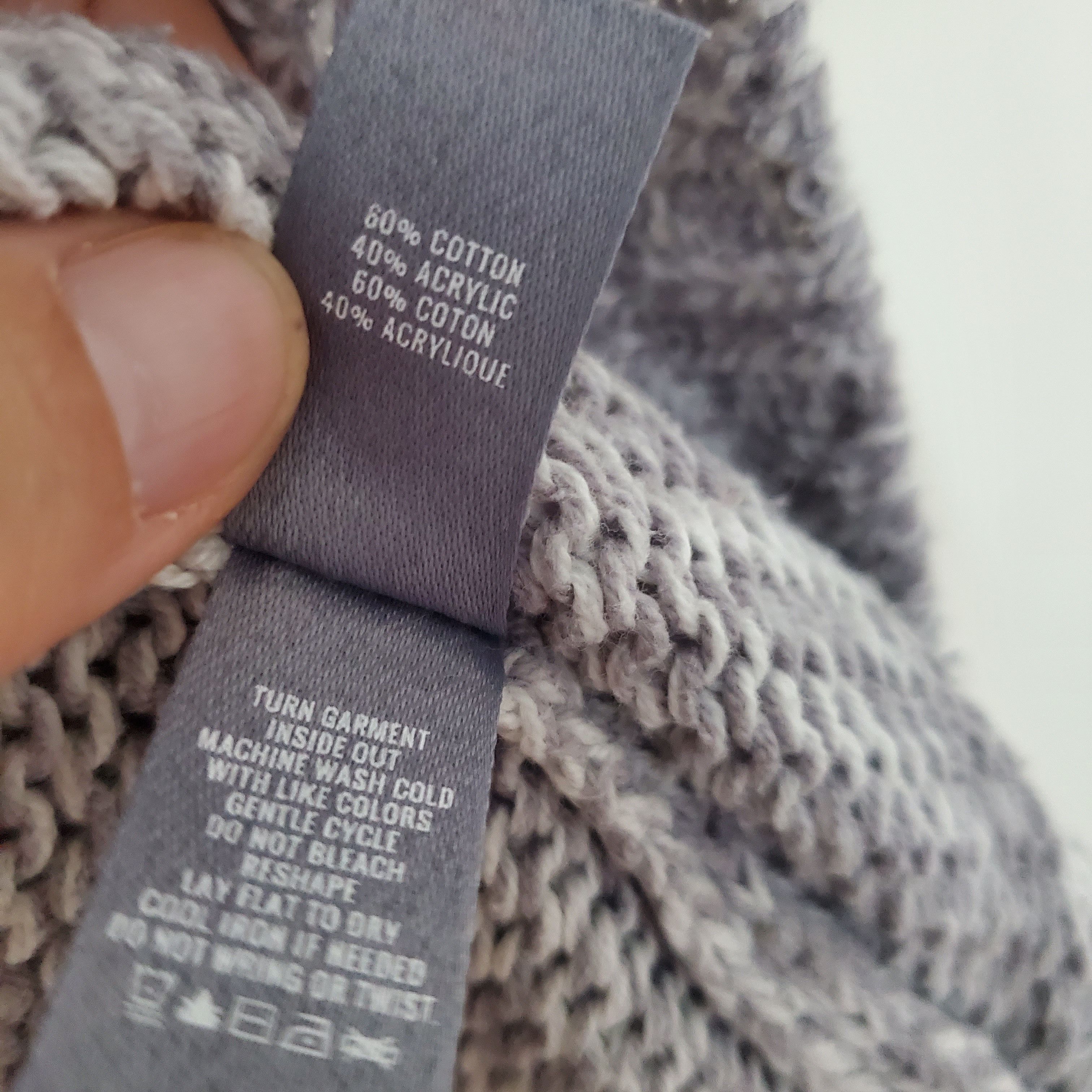 Other Aerie Gray Crew Neck Sweater with Classic Fit SZ:M Size M / US 6-8 / IT 42-44 - 3 Thumbnail
