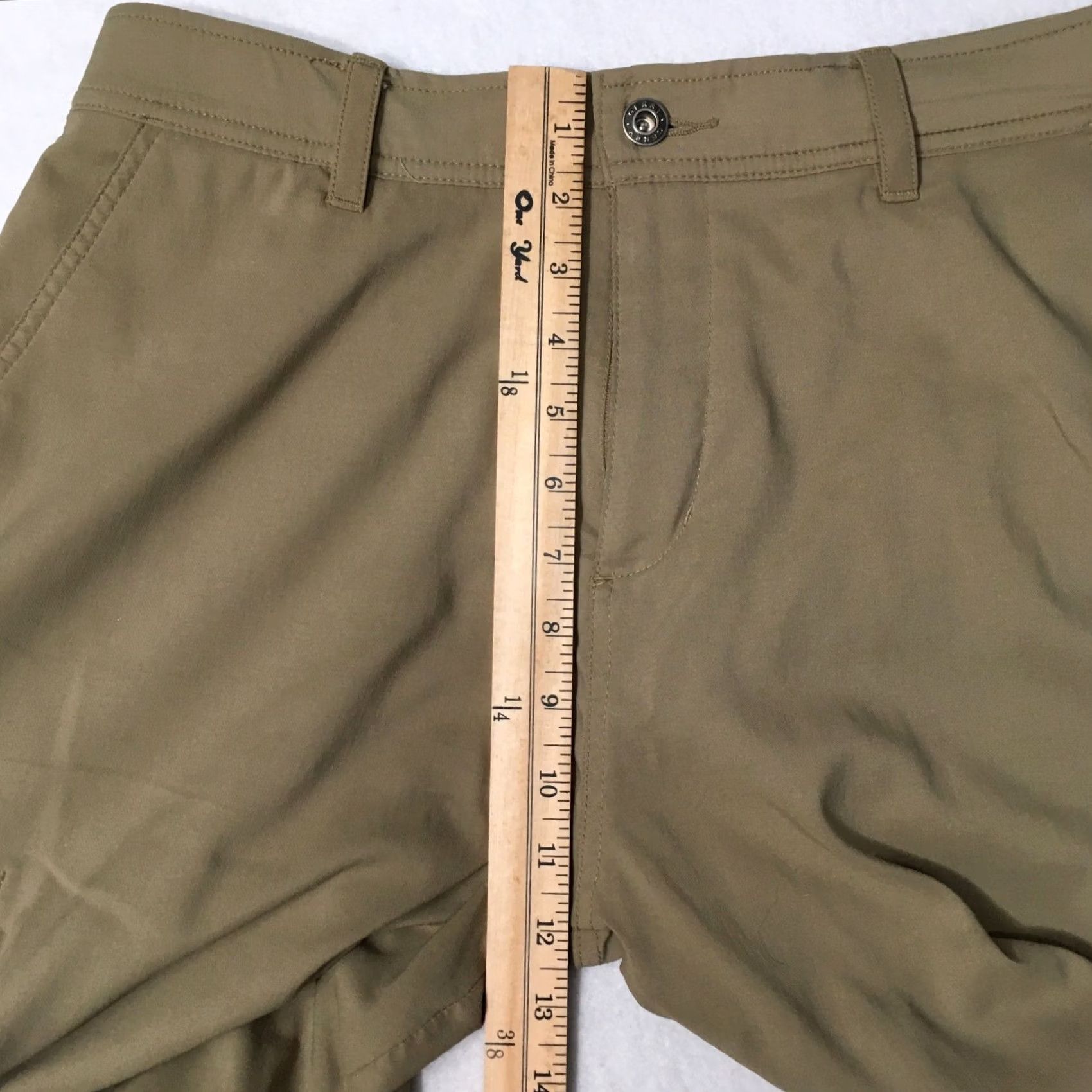 Vintage Gerry Venture Pants Mens 32x30 Khaki Fleece Lined 5 Pocket Size US 32 / EU 48 - 4 Thumbnail