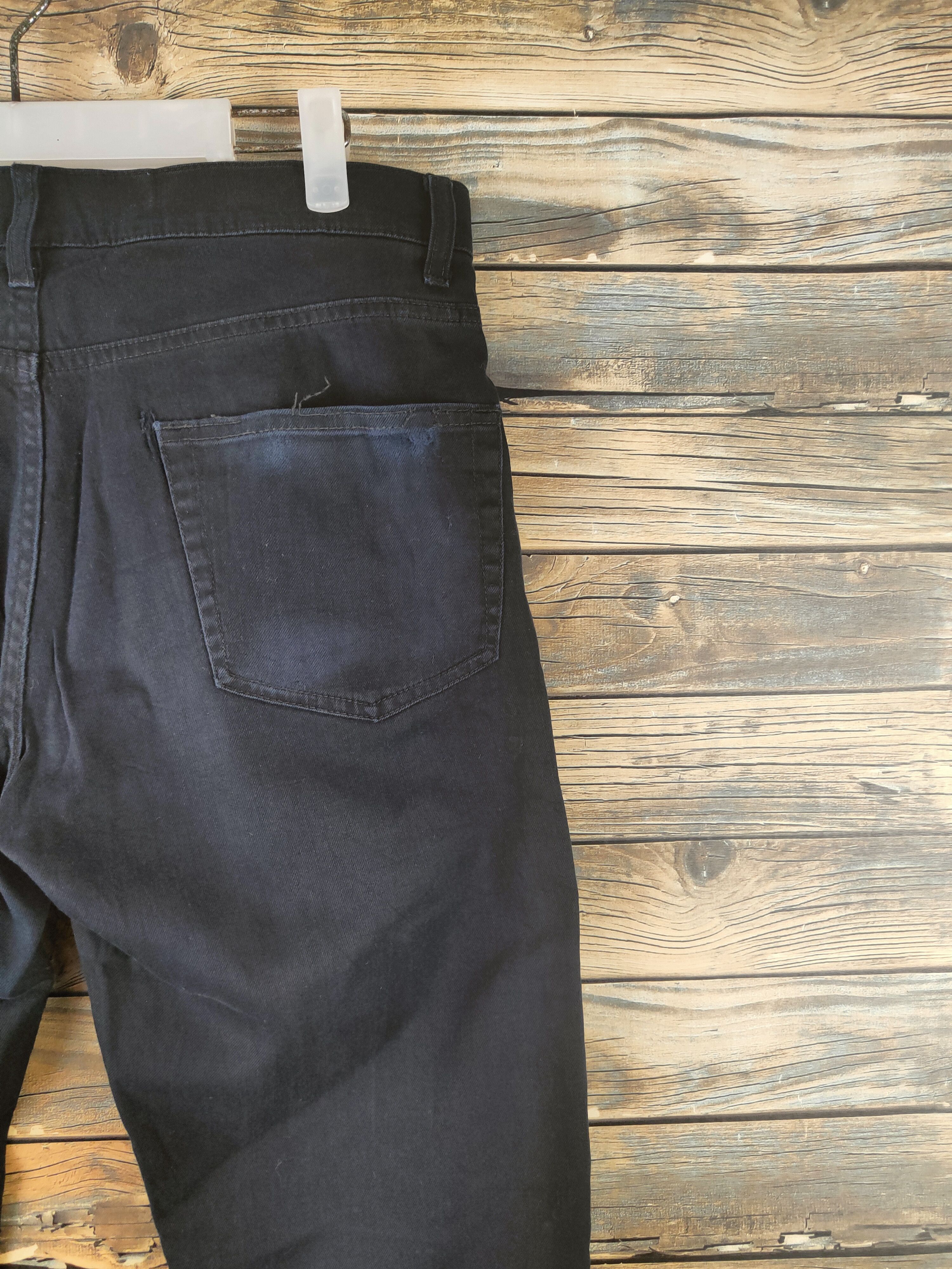 Japanese Brand DL Uniqlo Black Multipocket Casual Pants #46-320 Size US 31 - 10 Thumbnail