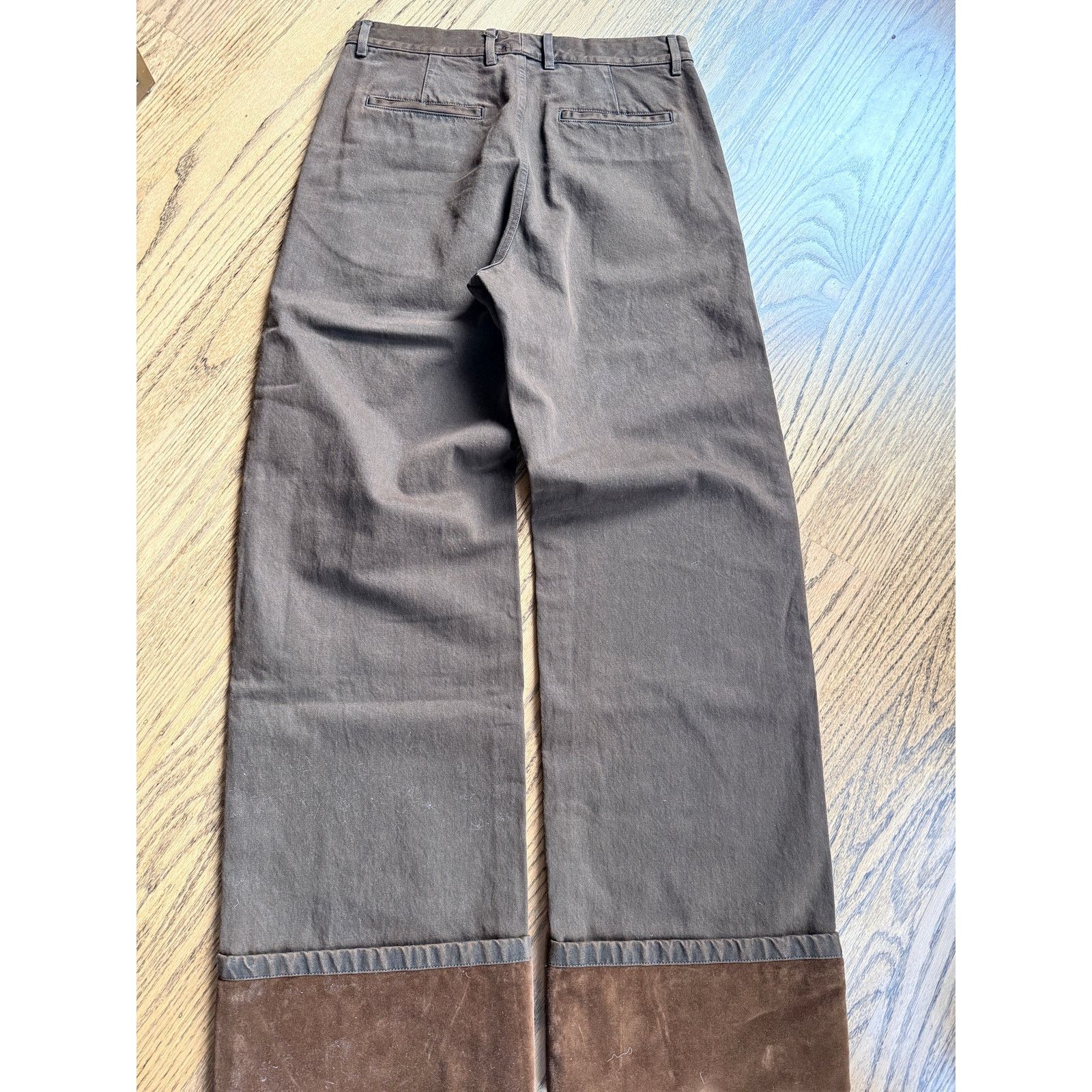 Dries Van Noten Dries Van Noten Paxy Canvas Pants Brown IT 40 US 4 NWT Size 27" / US 4 / IT 40 - 3 Thumbnail