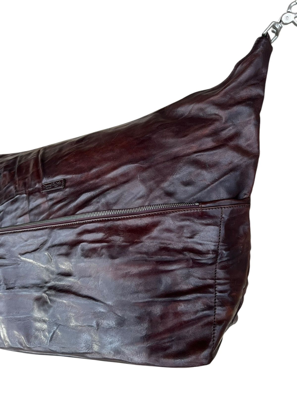 Vintage Vintage Handmade Daniel & Bob Patina Jerkin Leather Big Bag Size ONE SIZE - 5 Thumbnail