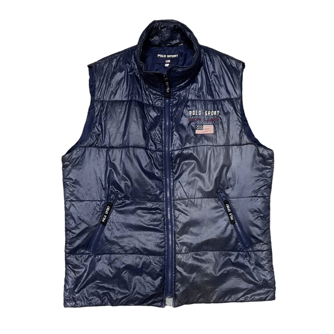 Polo Ralph Lauren Vintage Polo Sport Ralph Lauren Embroidery Vest Size US M / EU 48-50 / 2 - 4 Thumbnail