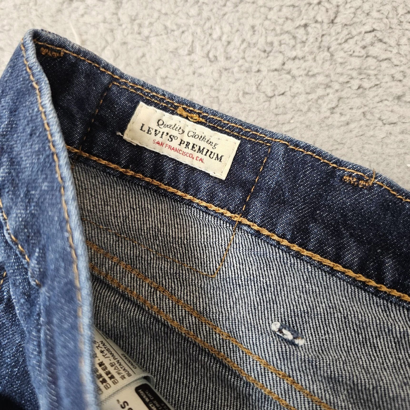 Levi's Levi's Jeans 541 Mens 42x27 Blue Athletic Taper Fit Stretch Denim 5-Pocket Zip Fly High Rise Size US 42 / EU 58 - 2 Thumbnail