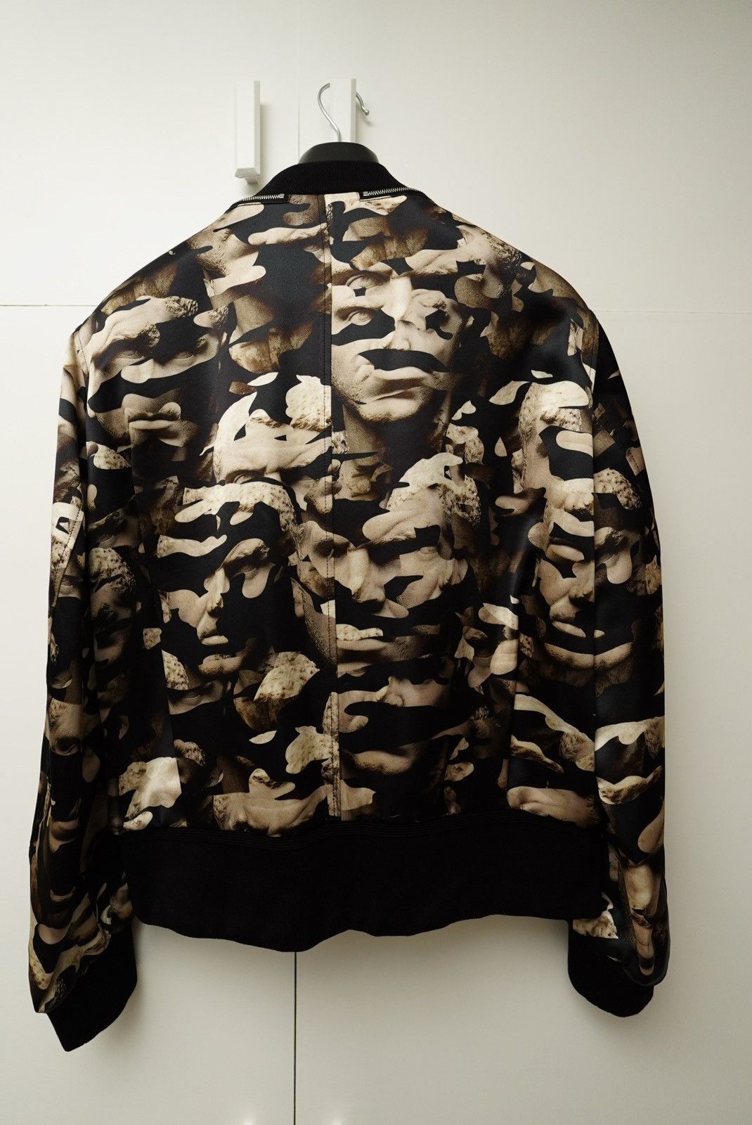 Neil Barrett Neil Barrett Gold Black Satin Bomber Large Size US L / EU 52-54 / 3 - 6 Thumbnail
