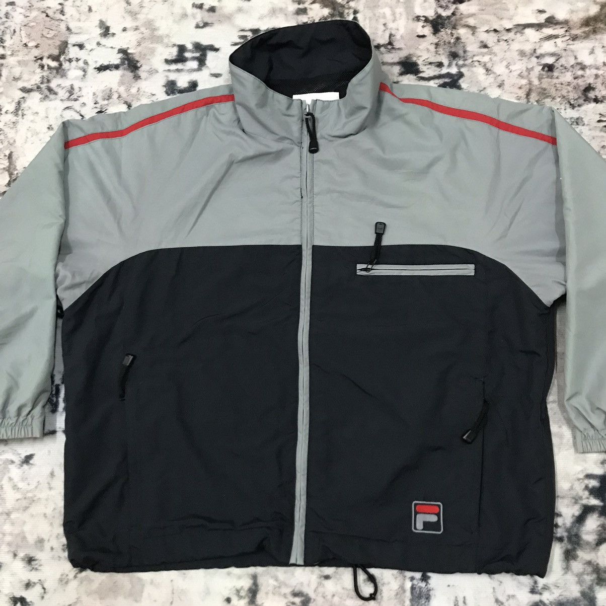 Fila × Vintage Vintage 90s Fila Snow Wear Jacket Size US L / EU 52-54 / 3 - 2 Thumbnail