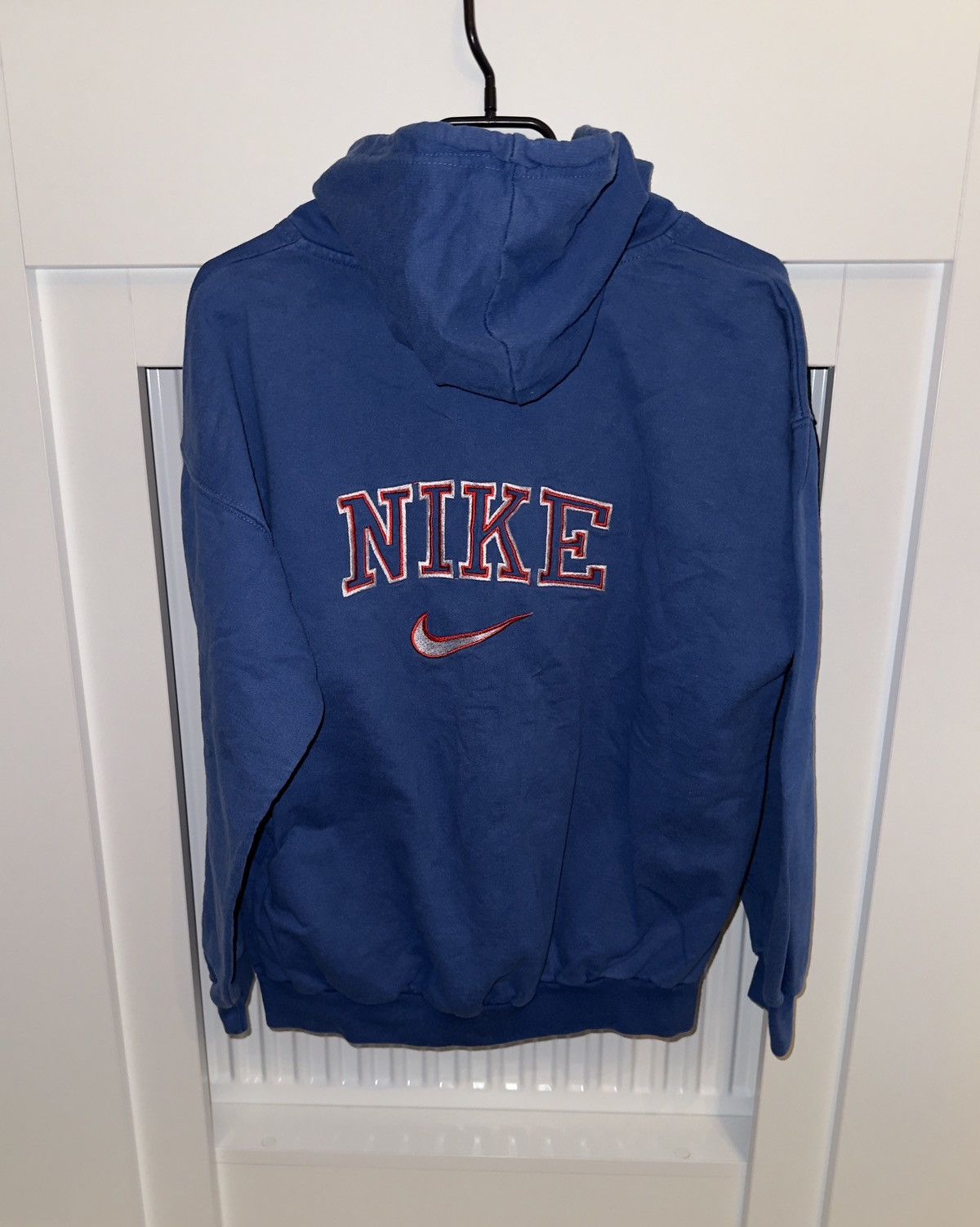 Nike Nike vintage hoodie blue swoosh logo bootleg rare acg Size US M / EU 48-50 / 2 - 2 Thumbnail