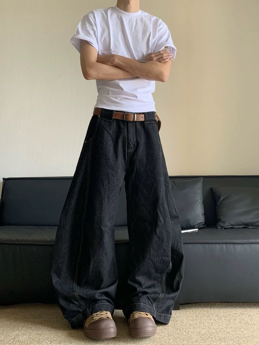 Designer × Vintage Retro punk pants Size US 32 / EU 48 - 1 Thumbnail