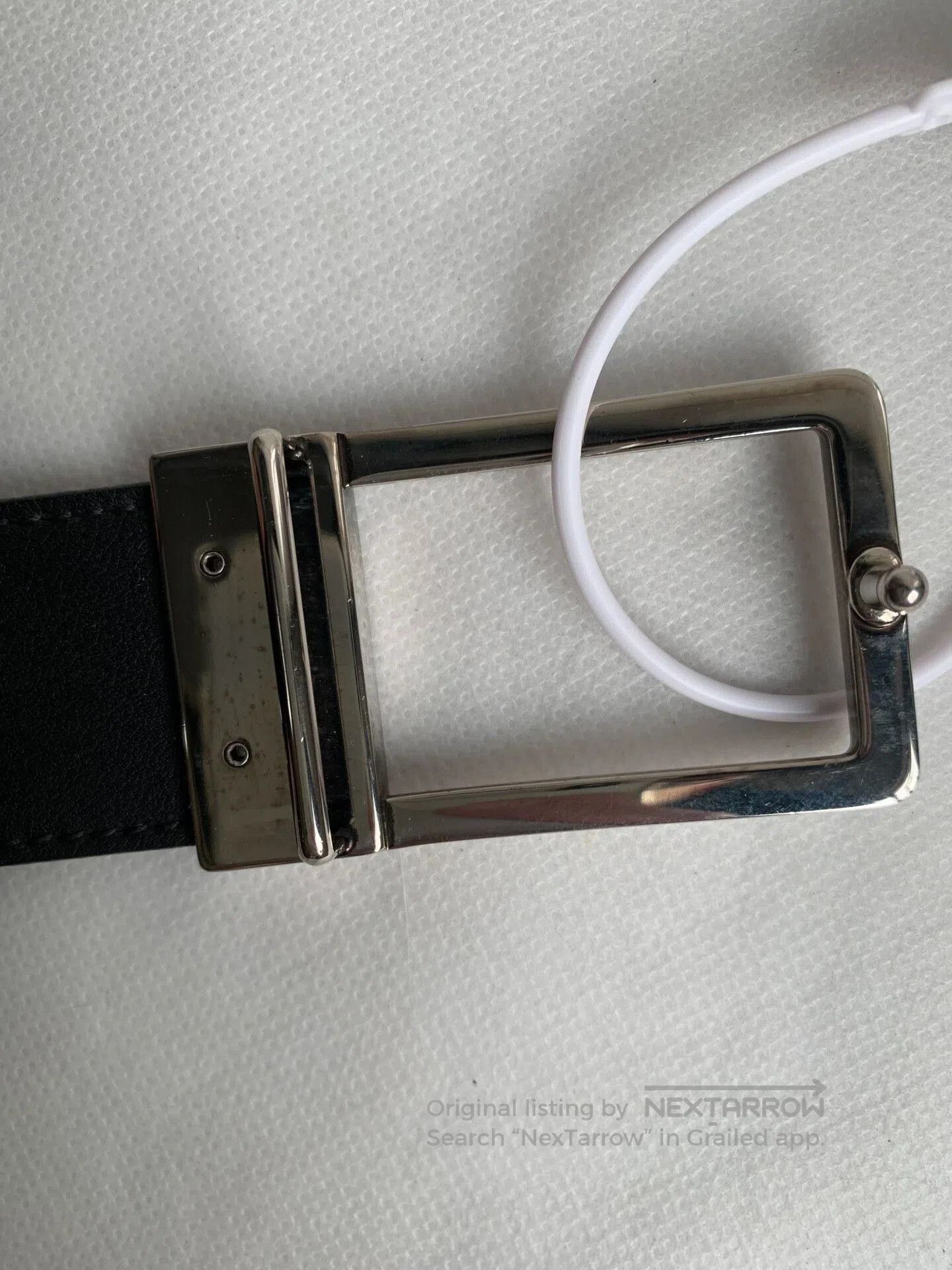 Gucci Gucci Men's Classic Monogram Belt. Size ONE SIZE - 3 Thumbnail
