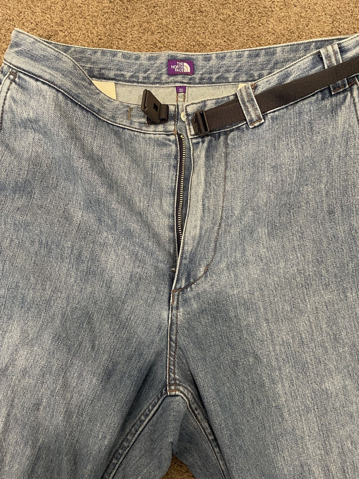 Nanamica × The North Face × The North Face Purple Label The North Face Purple Label Denim Wide Tapered Field Pants Size US 30 / EU 46 - 4 Thumbnail