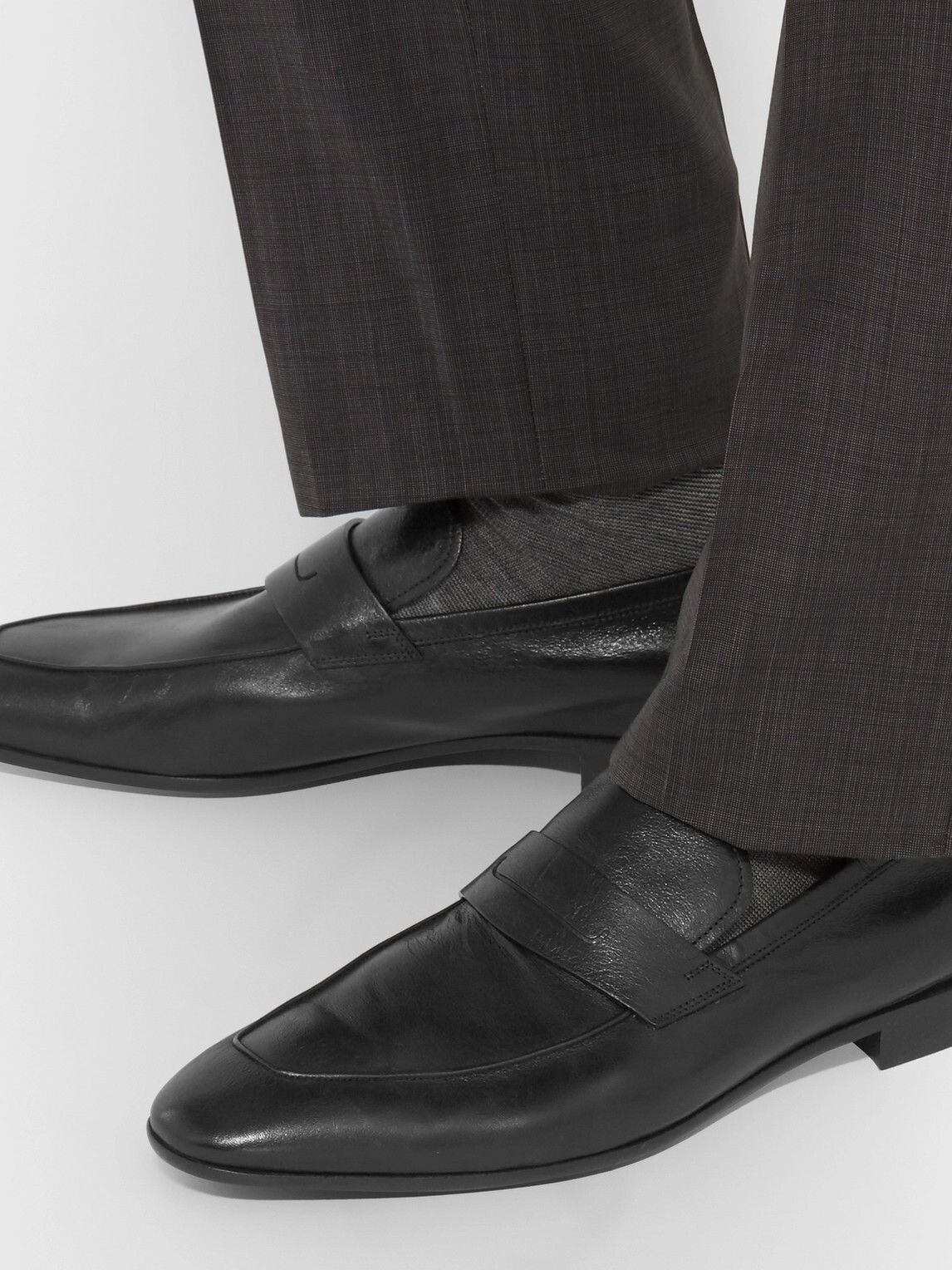 Berluti Lorenzo Leather Loafers Size US 10 / EU 43 - 3 Thumbnail