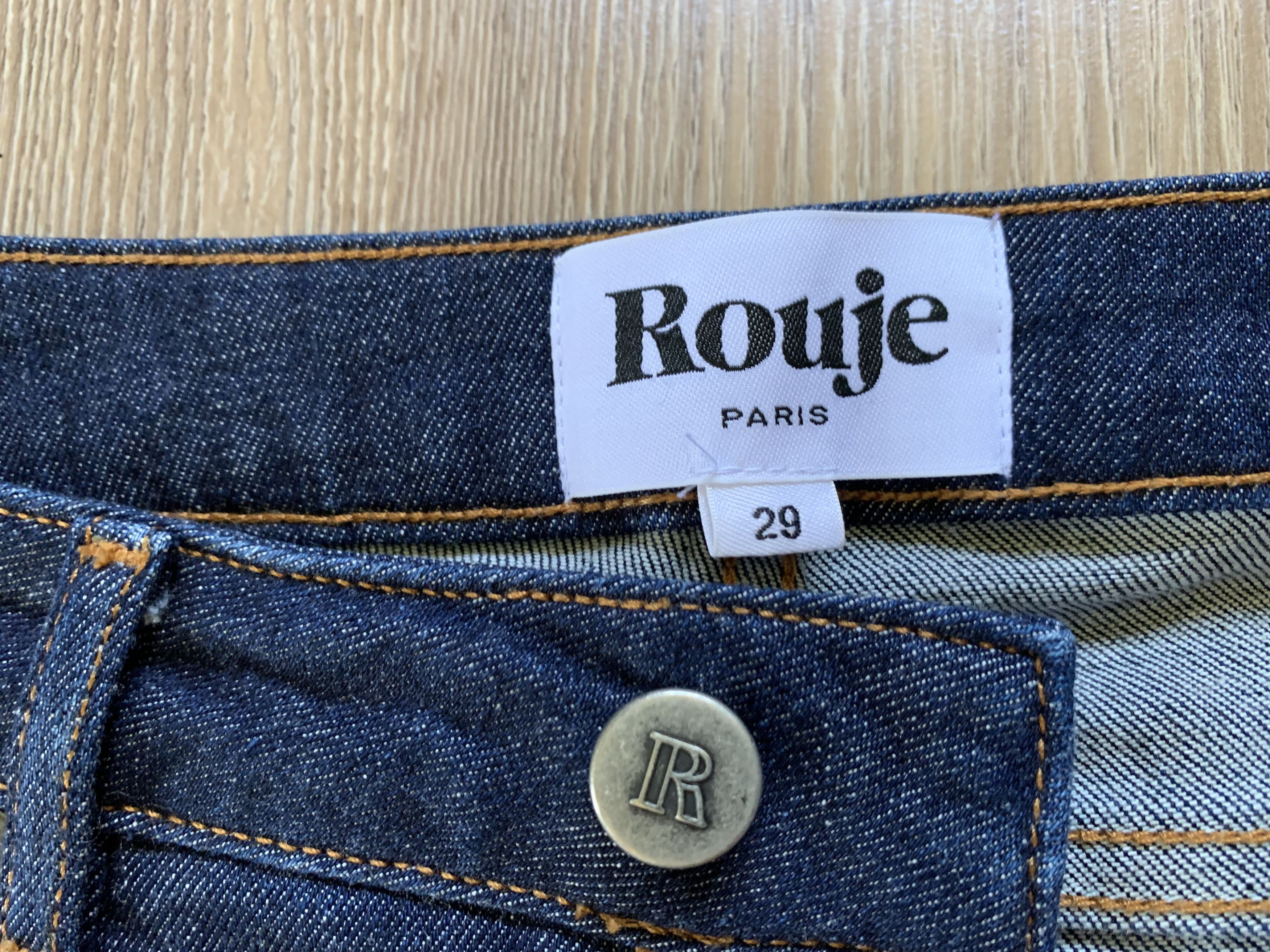 Rouje Rouje Paris Womens Denim Stretch Jeans Size 29" - 7 Thumbnail